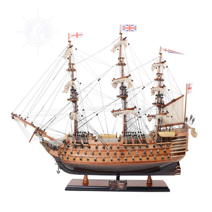 HMS VICTORY MODEL SHIP MID SIZE | Museum-quality | Fully Assembled Wooden Ship Models