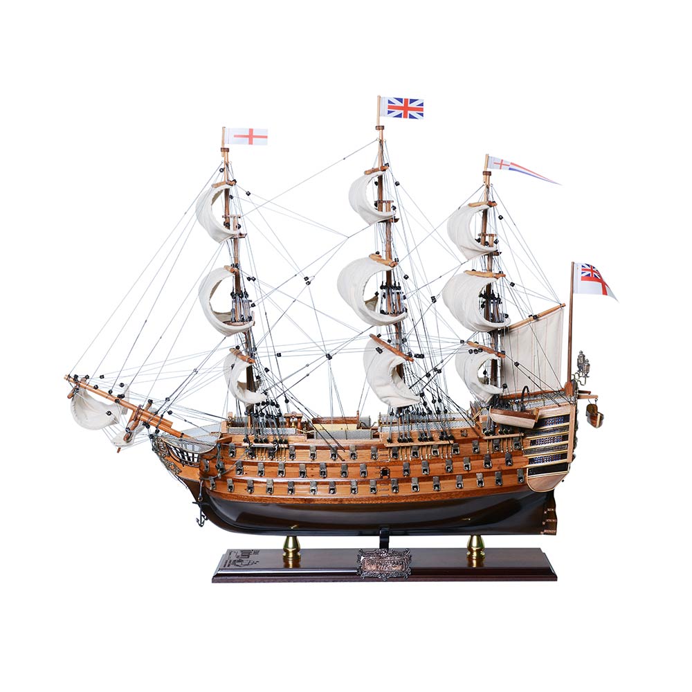 HMS Victory Sınırlı Üretim Downwind Tam Yelken Sadece 100 Adet Üretildi Amiral Serisi