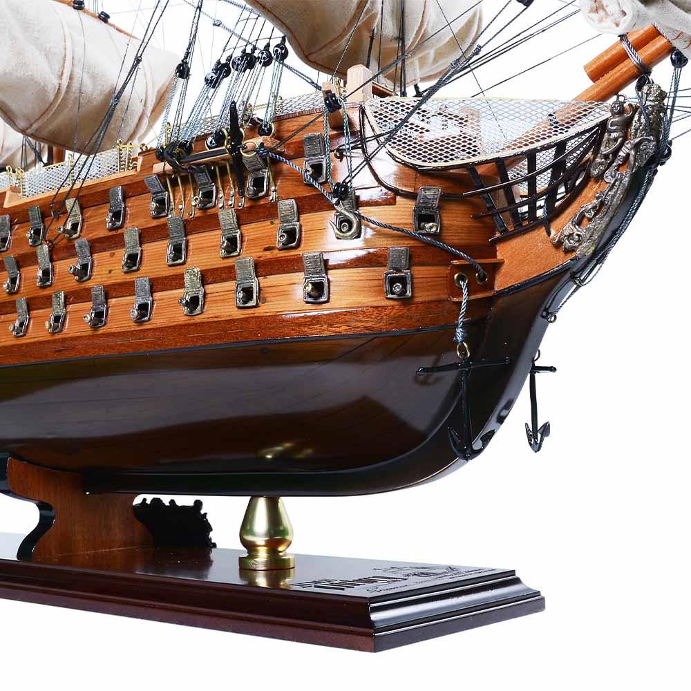 HMS Victory Sınırlı Üretim Downwind Tam Yelken Sadece 100 Adet Üretildi Amiral Serisi