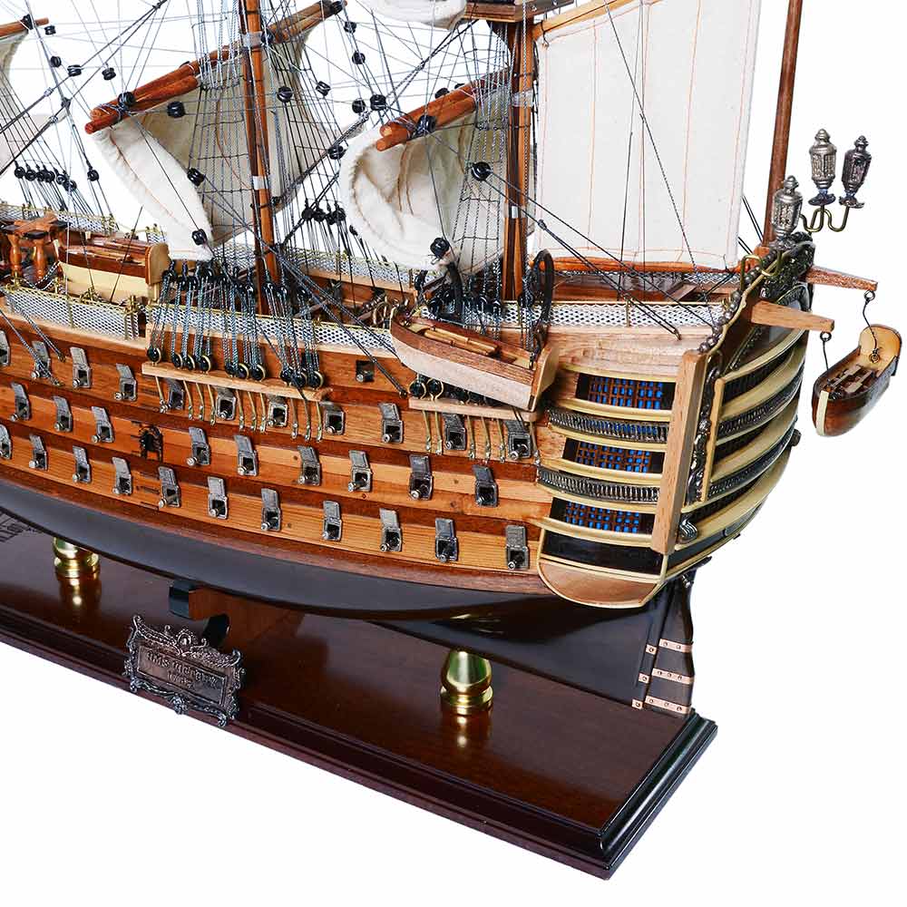 HMS Victory Sınırlı Üretim Downwind Tam Yelken Sadece 100 Adet Üretildi Amiral Serisi