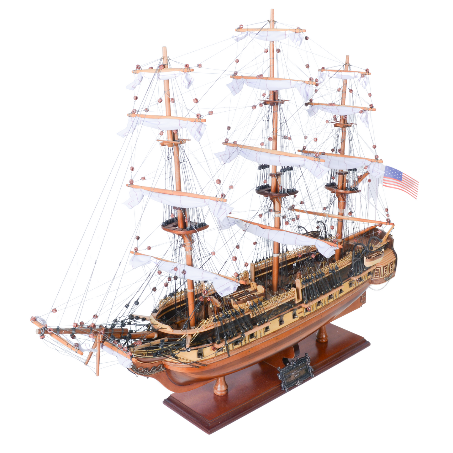 USS CONSTITUTION MODEL GEMİ ORTA BOY