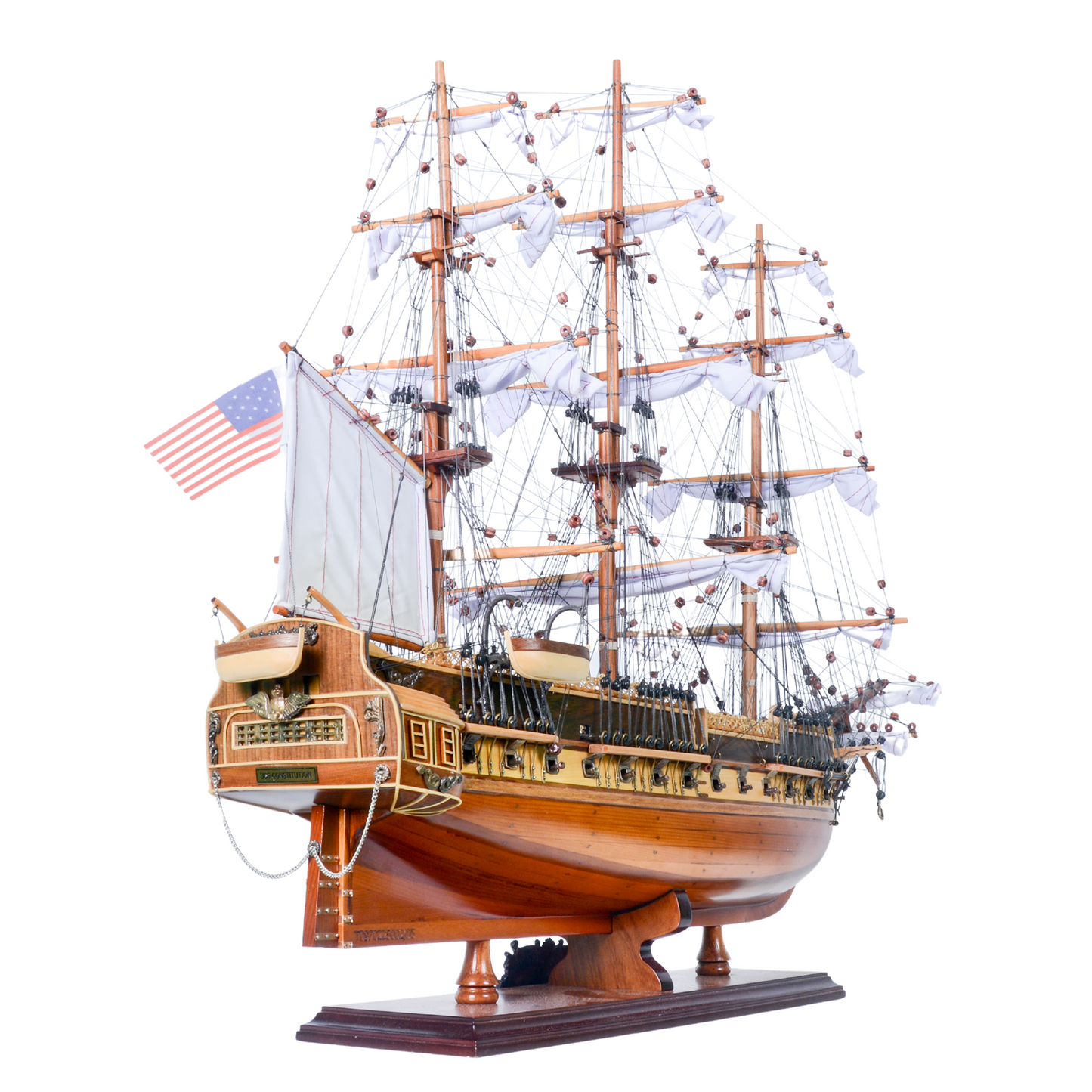 USS CONSTITUTION MODEL GEMİ ORTA BOY