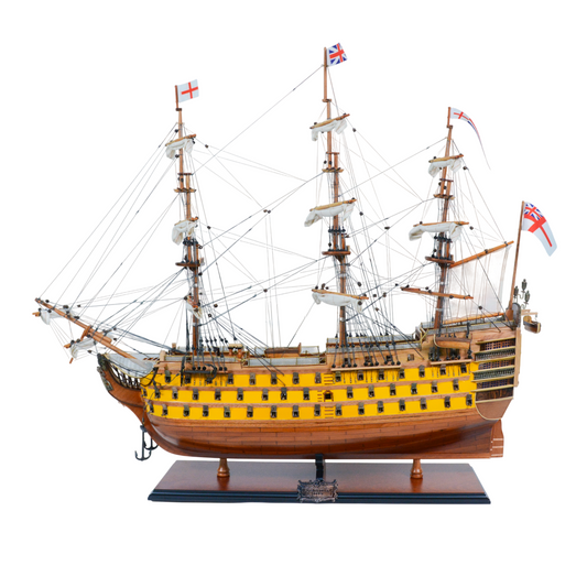 Le HMS Victory peint à l'amiral Line