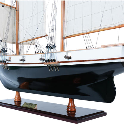 Harvey Painted Ship Model Captain Line