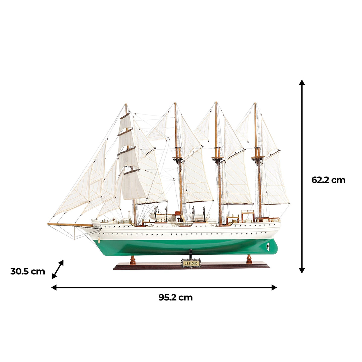 J.S. ELCANO Tall Ship Model Admiral Line