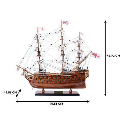 Victory Small Tall Ship Model Captain Line