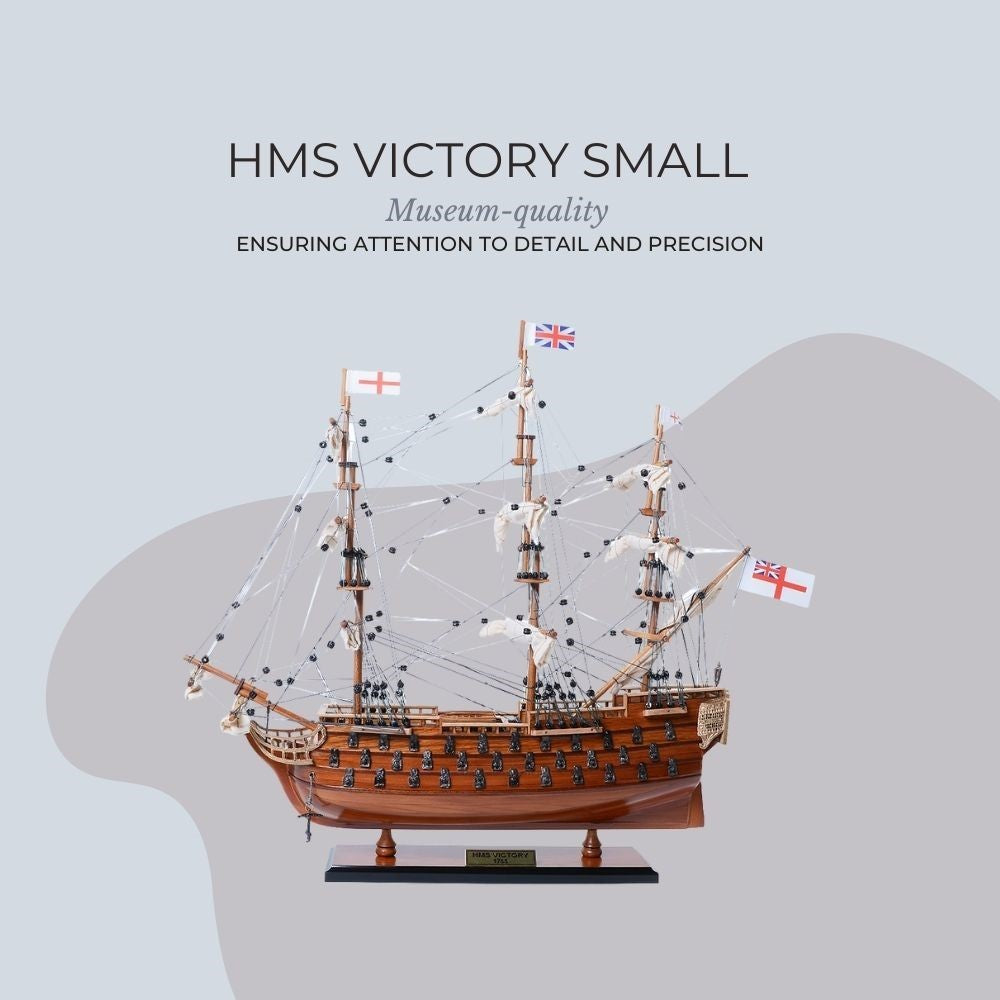Victory Small Tall Ship Model Captain Line