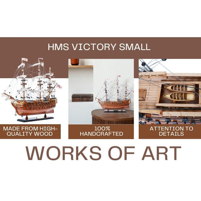 Victory Small Tall Ship Model Captain Line
