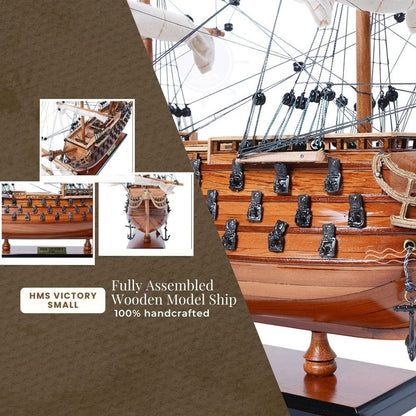 Victory Small Tall Ship Model Captain Line