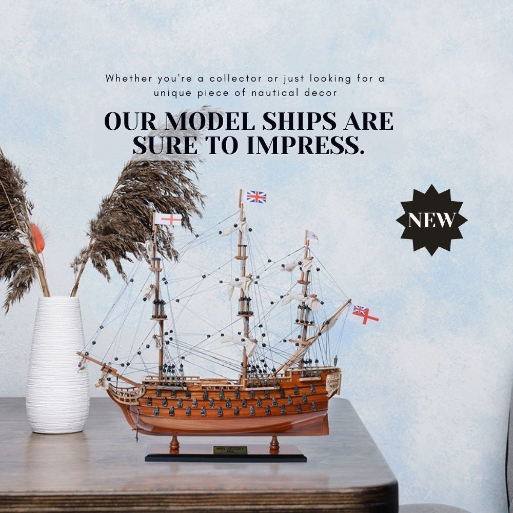 Victory Small Tall Ship Model Captain Line