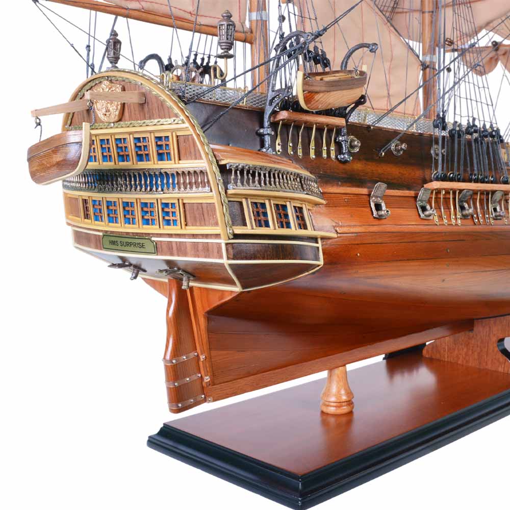 HMS Surprise Large With Table Top Display Case