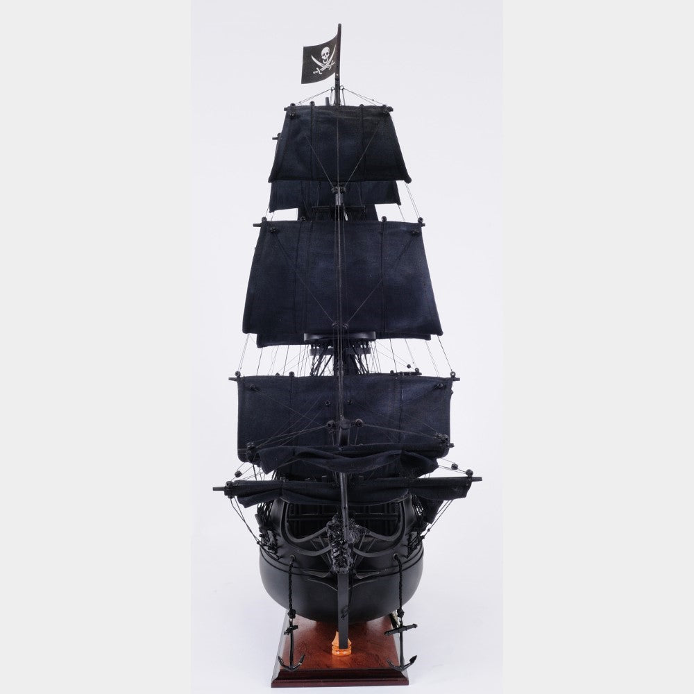 Black Pearl Pirate Ship Large With Floor Display Case