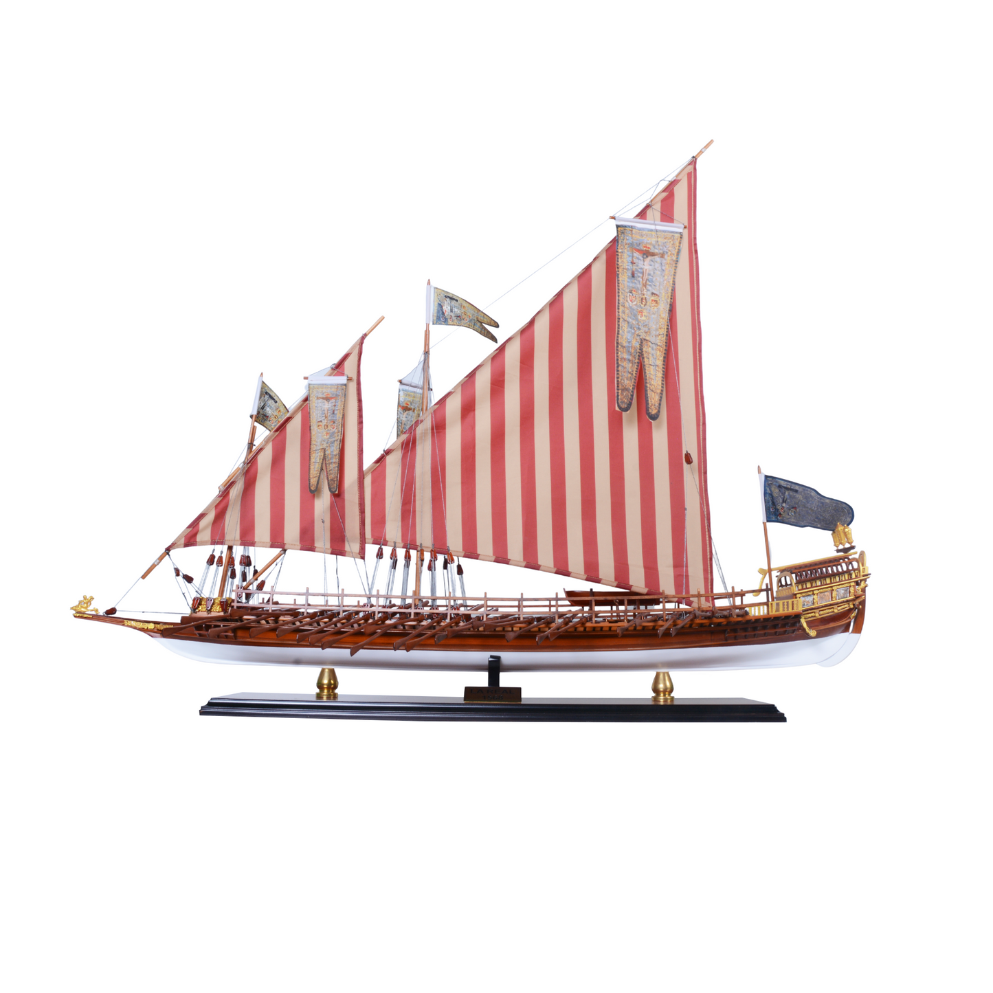 La Real Galley Spanish Ship Model - Custom Made