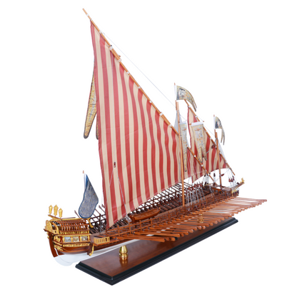 La Real Galley Spanish Ship Model - Custom Made