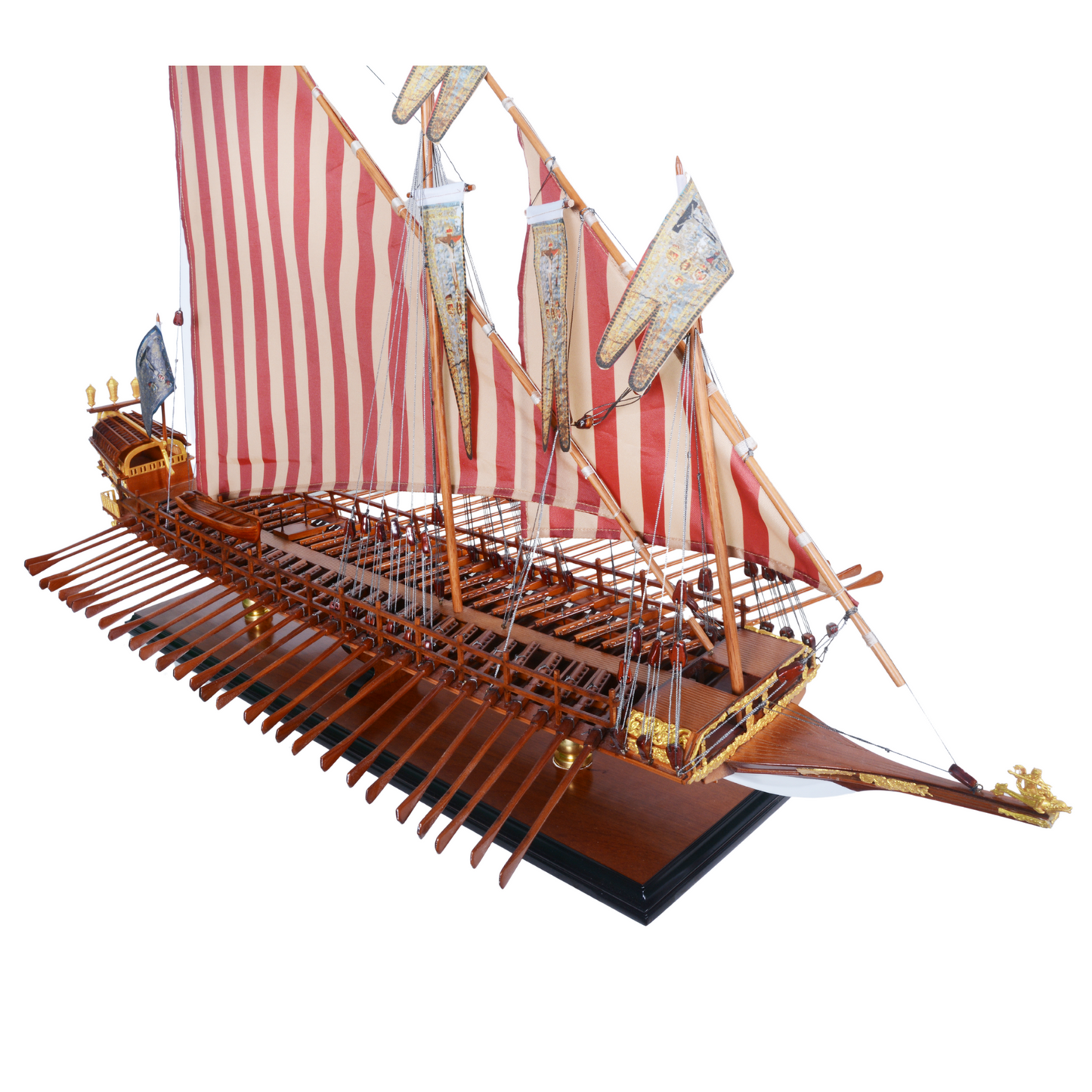 La Real Galley Spanish Ship Model - Custom Made