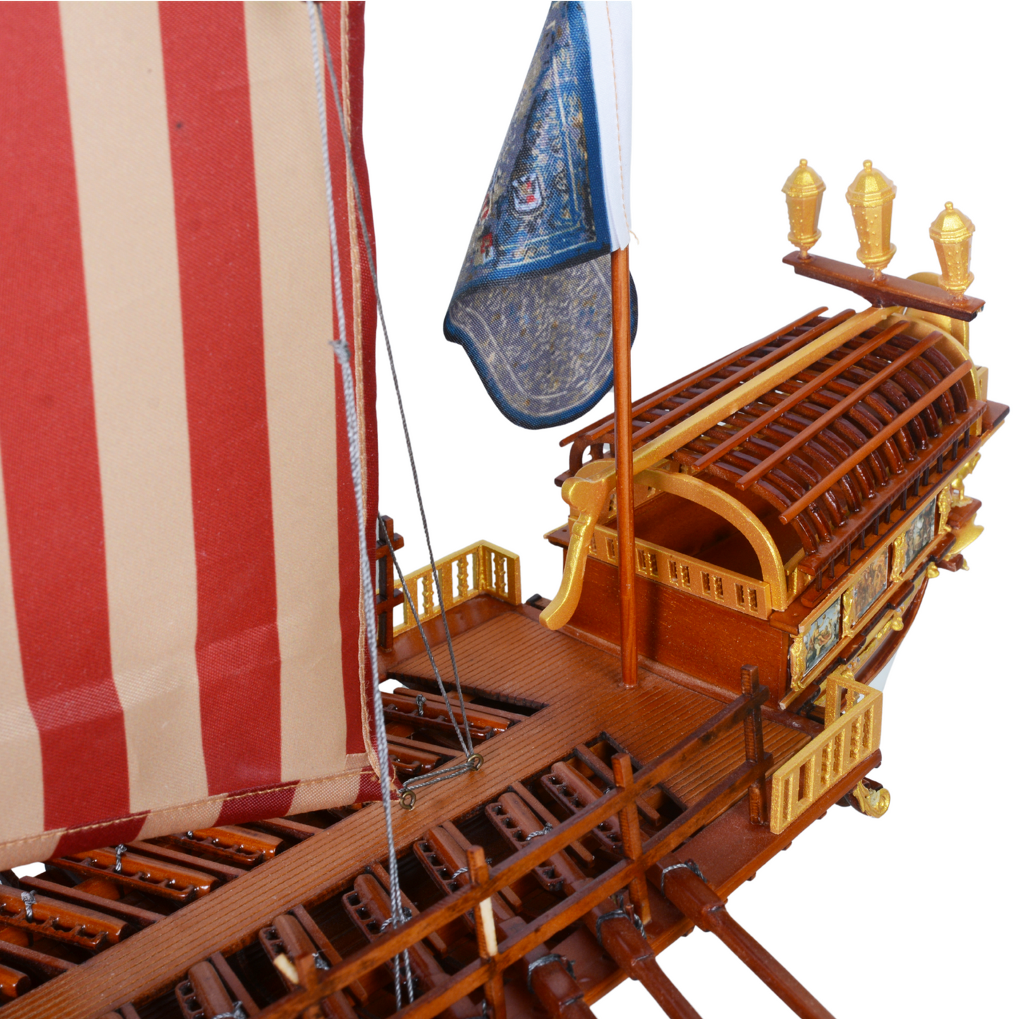 La Real Galley Spanish Ship Model - Custom Made