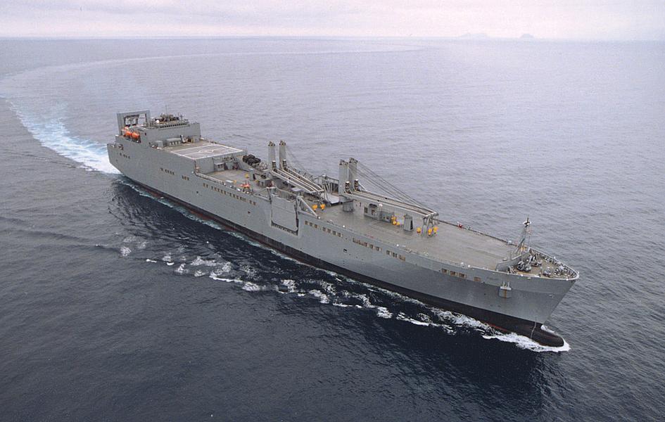 USNS Pomeroy (T-AKR-316) 36 Inches Ship Model