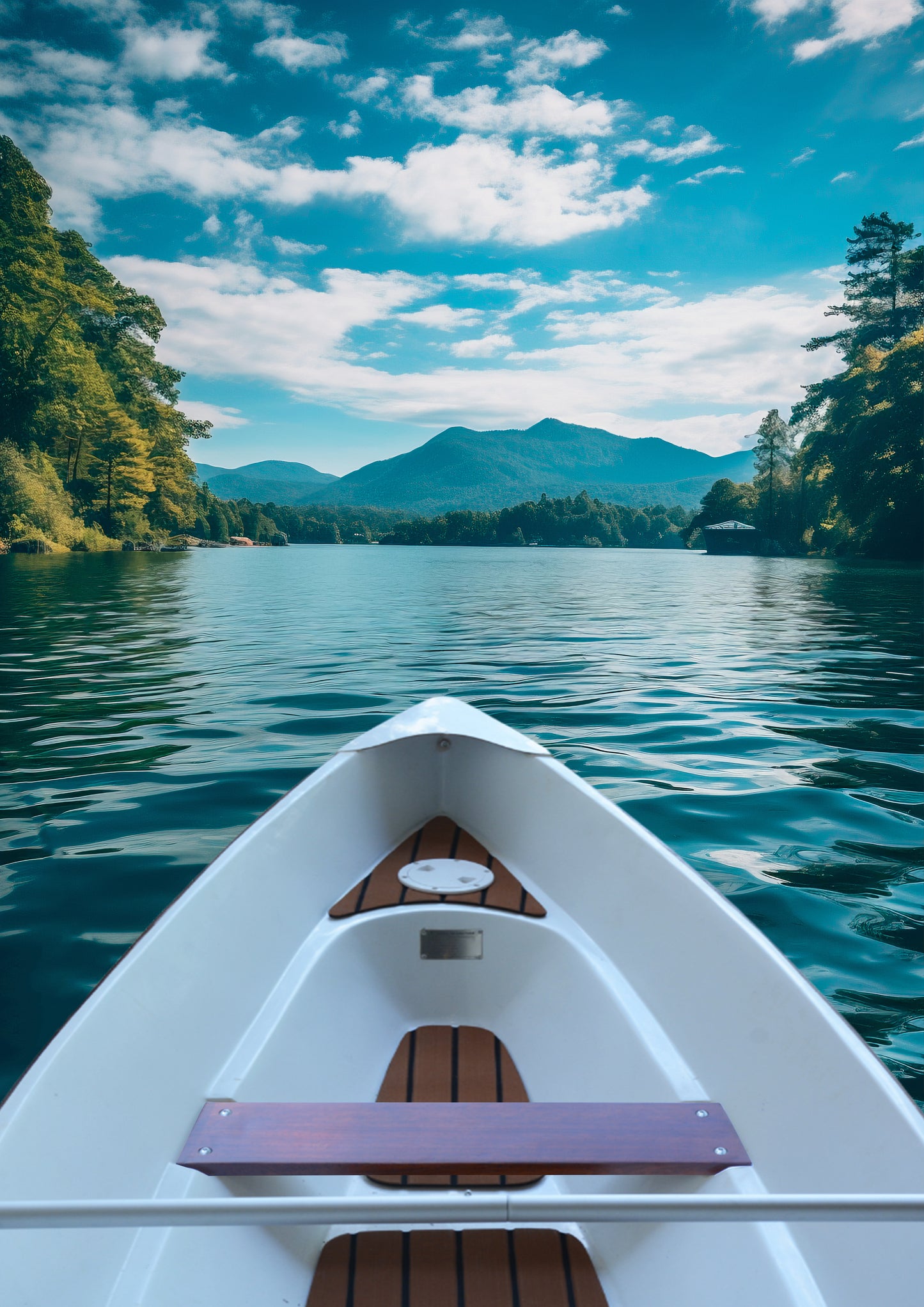 Swansea - Small composite Row Boat Canoe 10ft