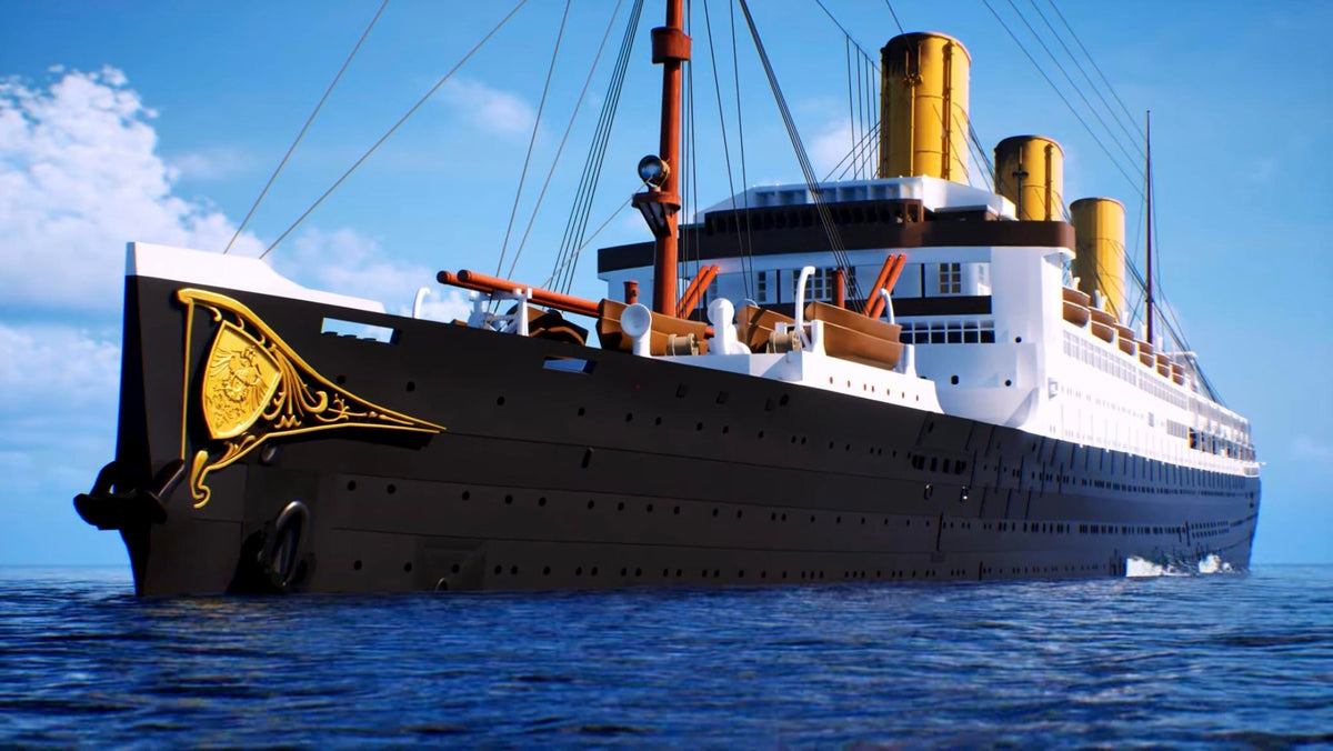 SS Vaterland (1913) Ocean Liner 36 inches boat model