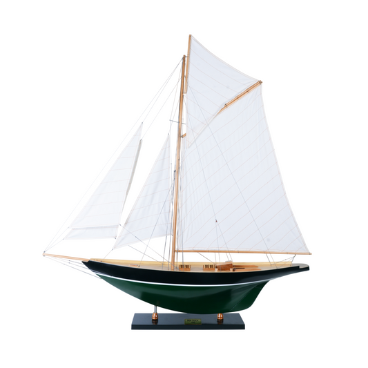 Pen Duick Painted Large Sailboat Schooner Yacht Model