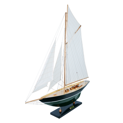Pen Duick Painted Large Sailboat Schooner Yacht Model