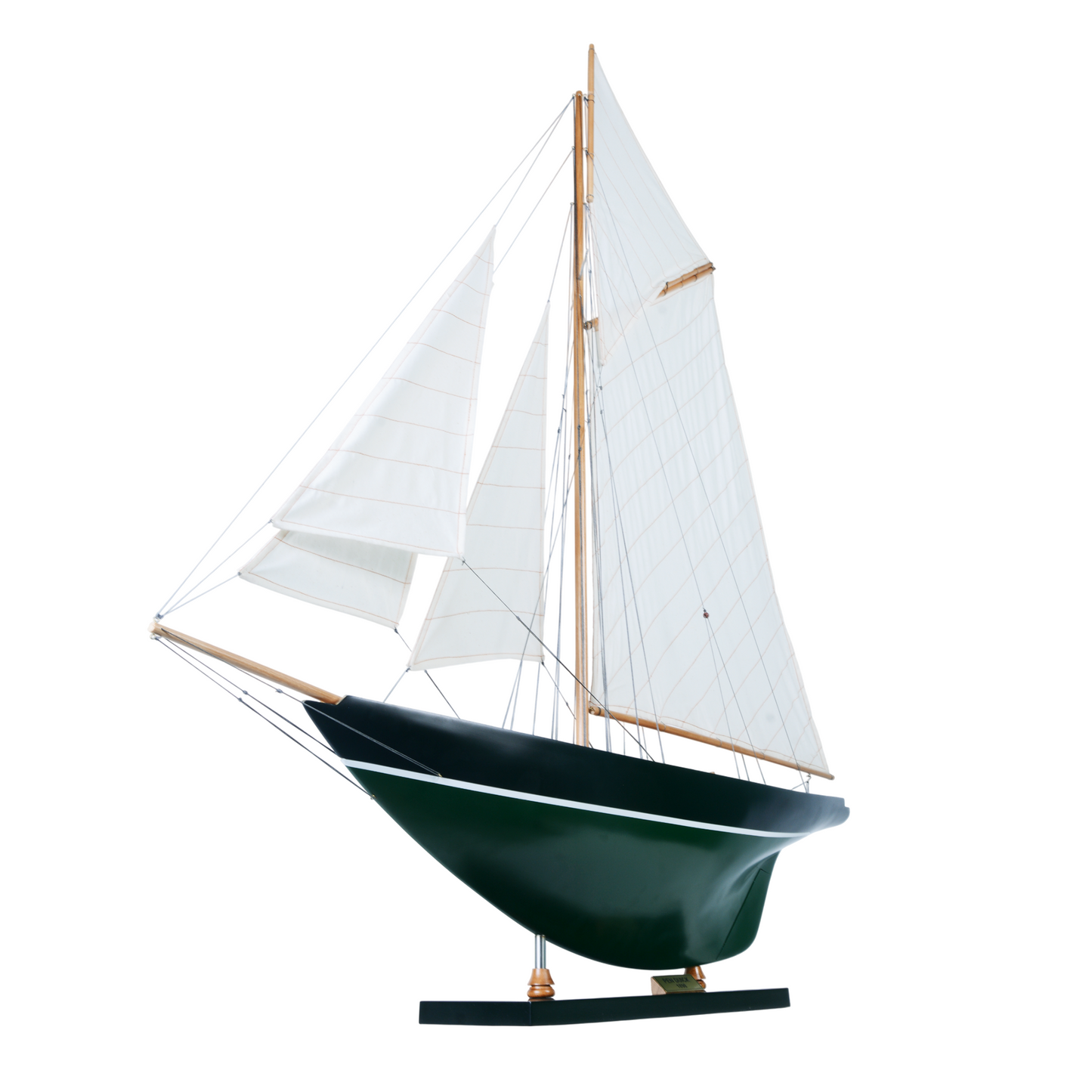 Pen Duick Painted Large Sailboat Schooner Yacht Model