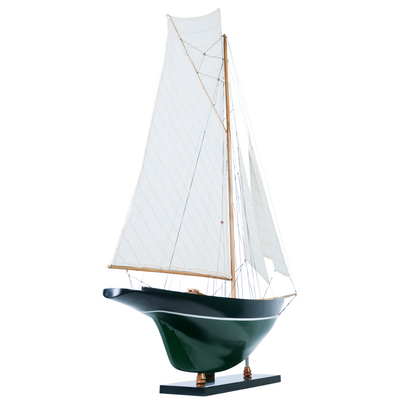 Pen Duick Painted Large Sailboat Schooner Yacht Model