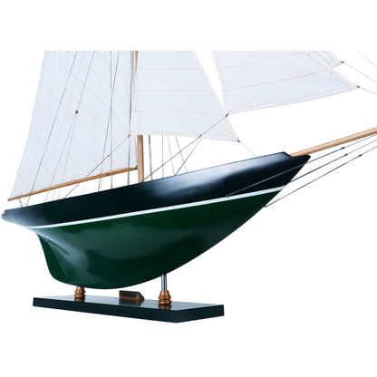 Pen Duick Painted Large Sailboat Schooner Yacht Model