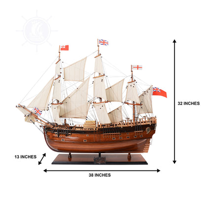 HMS Endeavour Historic Ship Model Admiral Line
