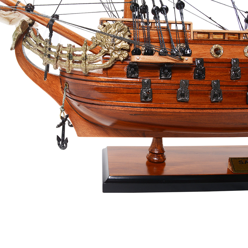 SAN FELIPE MODEL SHIP SMALL| Museum-quality | Fully Assembled Wooden Ship Models
