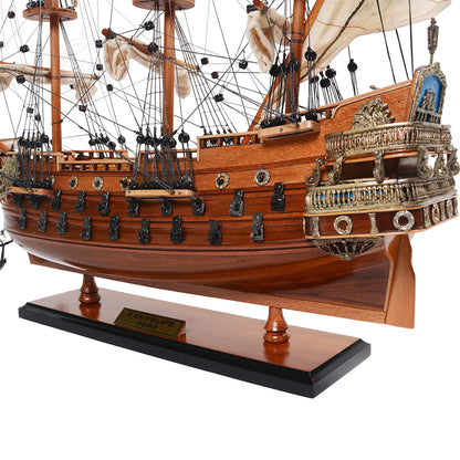 SAN FELIPE MODEL SHIP SMALL| Museum-quality | Fully Assembled Wooden Ship Models