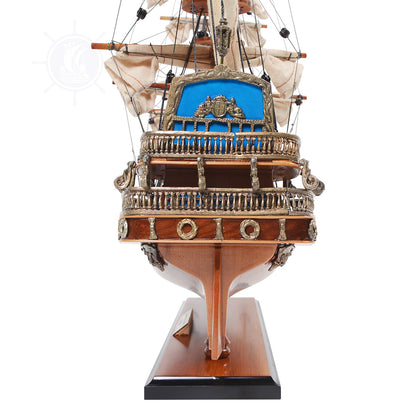 SAN FELIPE MODEL SHIP SMALL| Museum-quality | Fully Assembled Wooden Ship Models