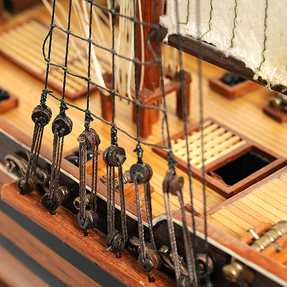 The El Cazador Tall Ship Model Captain Line