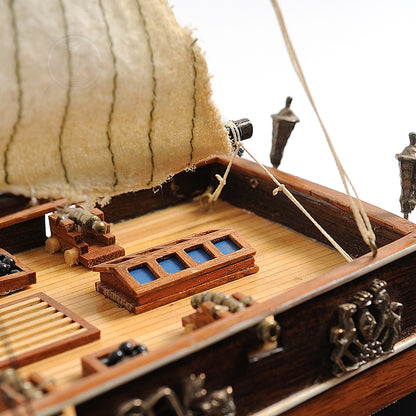 The El Cazador Tall Ship Model Captain Line