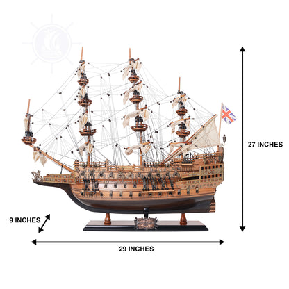 Sovereign of the Seas Medium Admiral Line