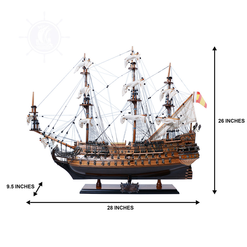 San Felipe Historic Ship Model - Medium