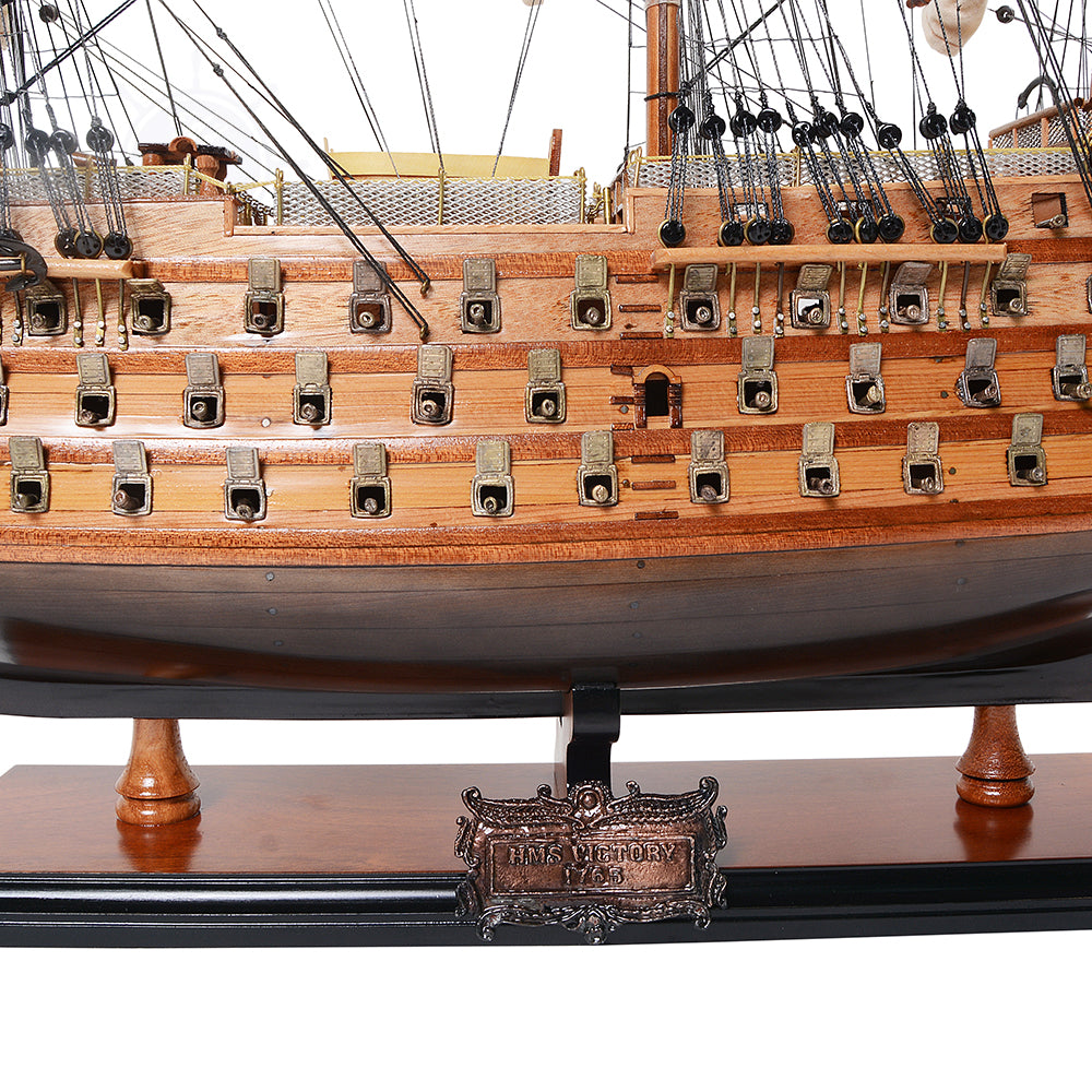 HMS VICTORY MODEL SHIP MID SIZE | Museum-quality | Fully Assembled Wooden Ship Models