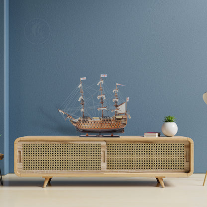 HMS VICTORY MODEL SHIP MID SIZE | Museum-quality | Fully Assembled Wooden Ship Models