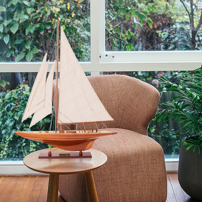 Enterprises Sm Sailboat Model America Cup