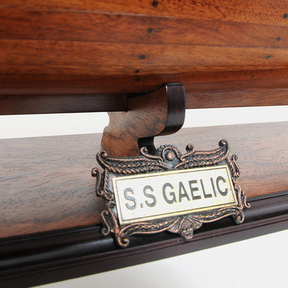 S.S GAELIC MODEL SHIP L80 | Museum-quality | Fully Assembled Wooden Ship Models