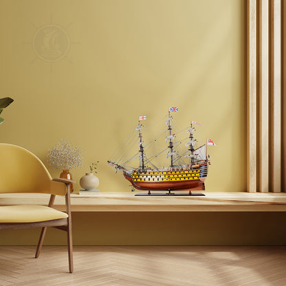 HMS Victory Painted Admiral Line