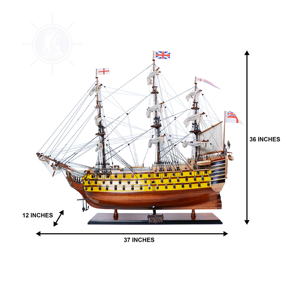 HMS Victory Painted Admiral Line