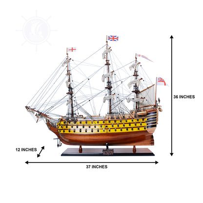 HMS Victory Painted Admiral Line