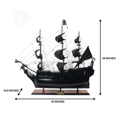 Black Pearl Pirate Ship Large Admiral Line