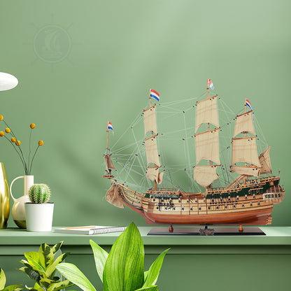 FRIESLAND MODEL SHIP | Museum-quality | Fully Assembled Wooden Ship Models