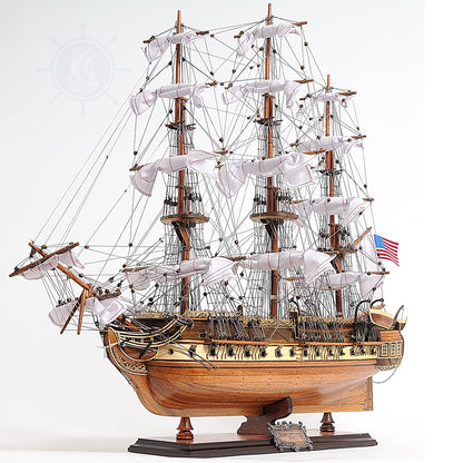 USS Constitution Mid With Display Case Front Open