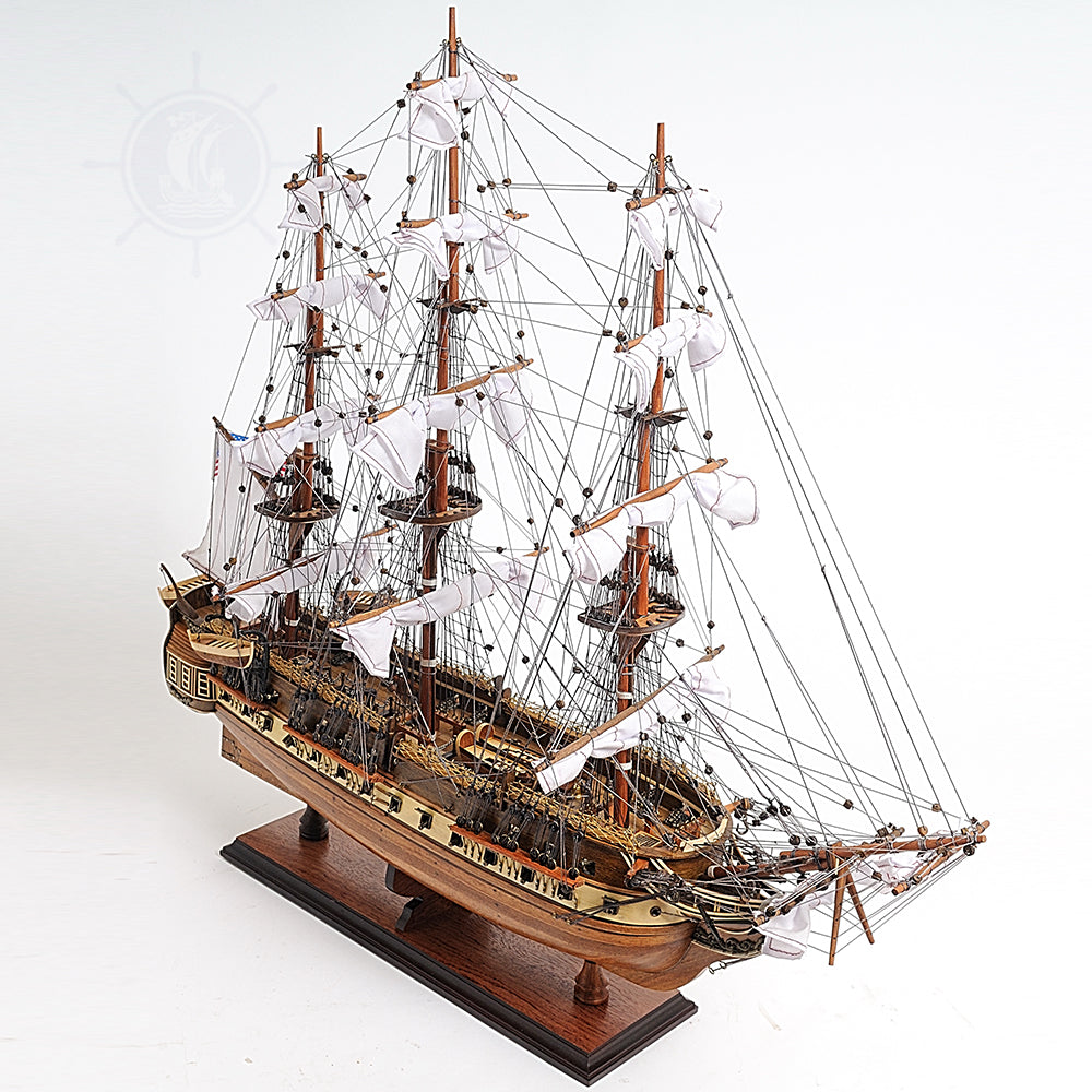 USS Constitution Mid With Display Case Front Open