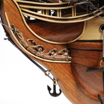 USS Constitution Mid With Display Case Front Open
