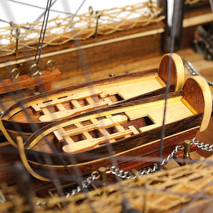USS Constitution Mid With Display Case Front Open