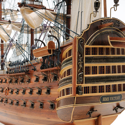 HMS Victory Large With Table Top Display Case
